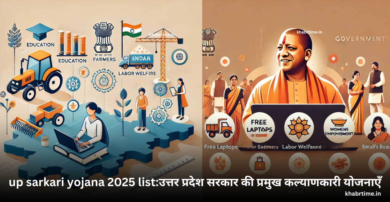 up sarkari yojana 2025 list