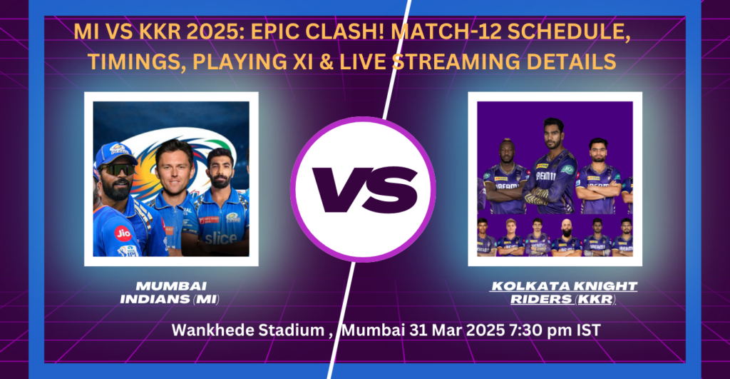 MI vs KKR 2025