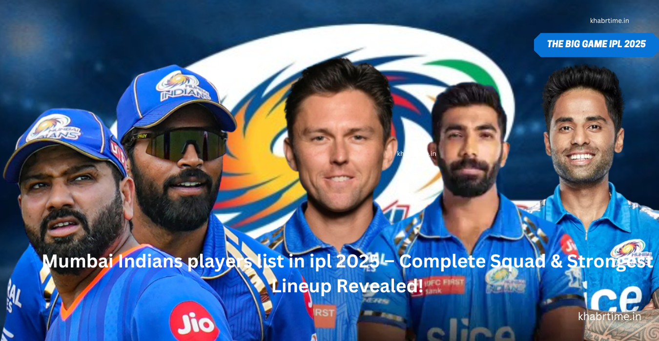 Mumbai Indians players list in ipl 2025